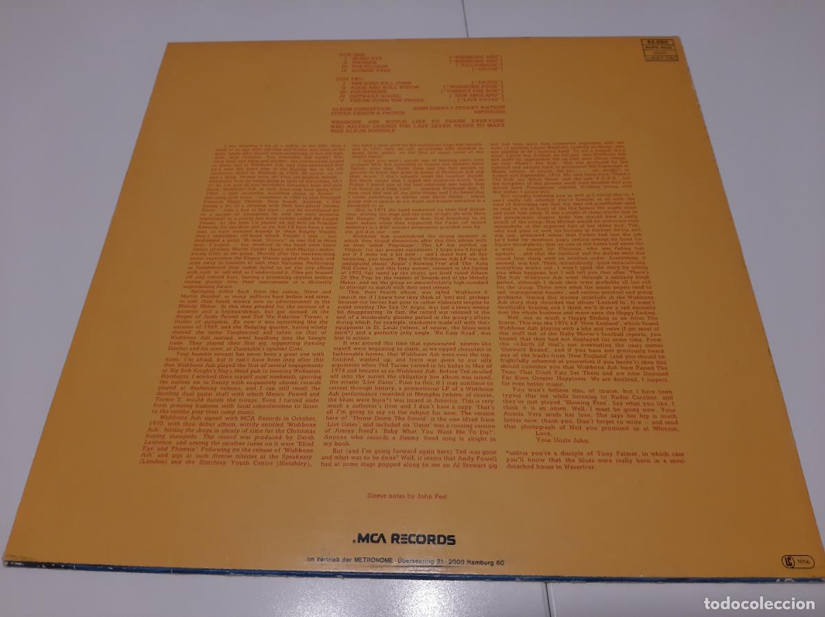 Discos de vinilo: WISHBONE ASH -CLASSIC ASH- (1977) LP DISCO VINILO - Foto 2