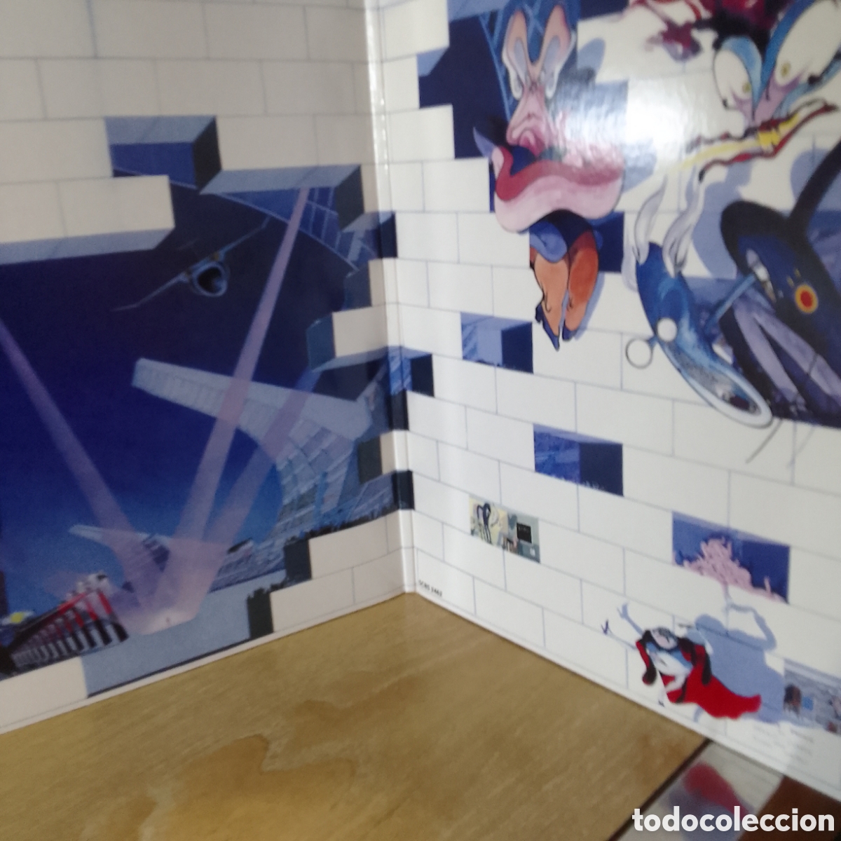 Discos de vinilo: PINK FLOYD THE WALL REEDICION CBS 2 LPS - Foto 3