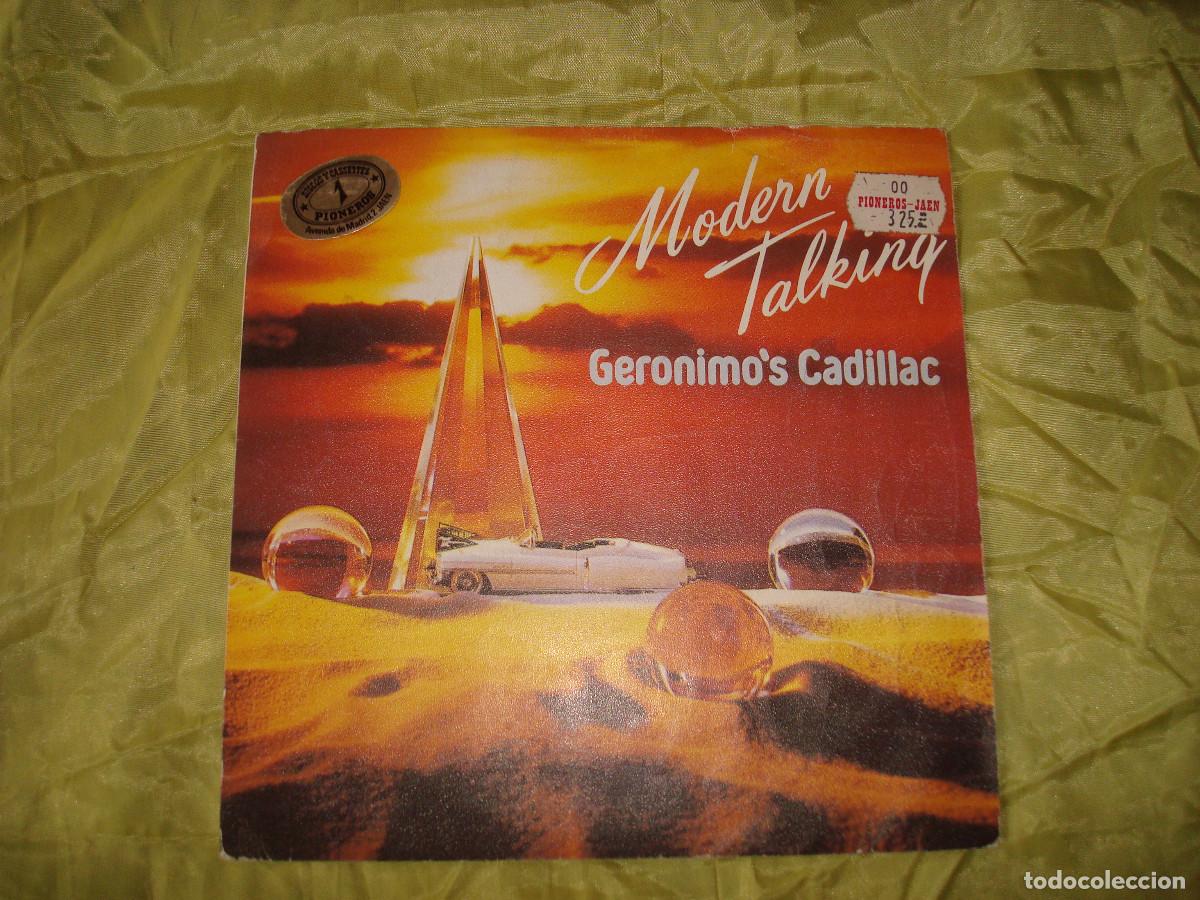 Discos de vinilo: MODERN TALKING. GERONIMO&acute;S CADILLAC. ARIOLA, 1986. SPAIN. IMPECABLE - Foto 1