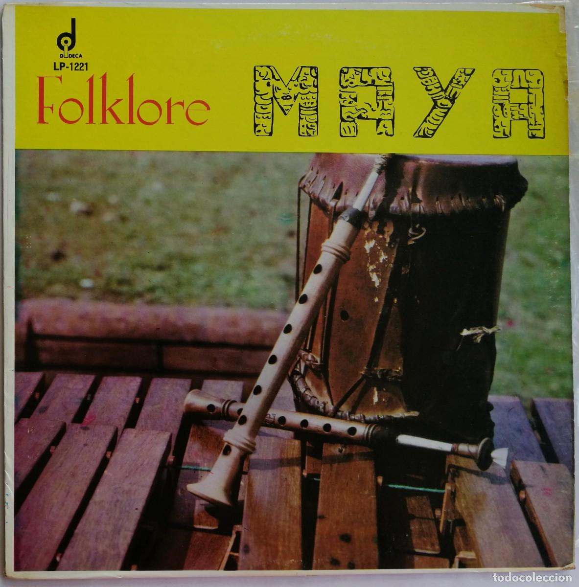 Discos de vinilo: Marimba Tecun Uman, Folklore Maya, Dideca LP-1221, GUATEMALA - Foto 1