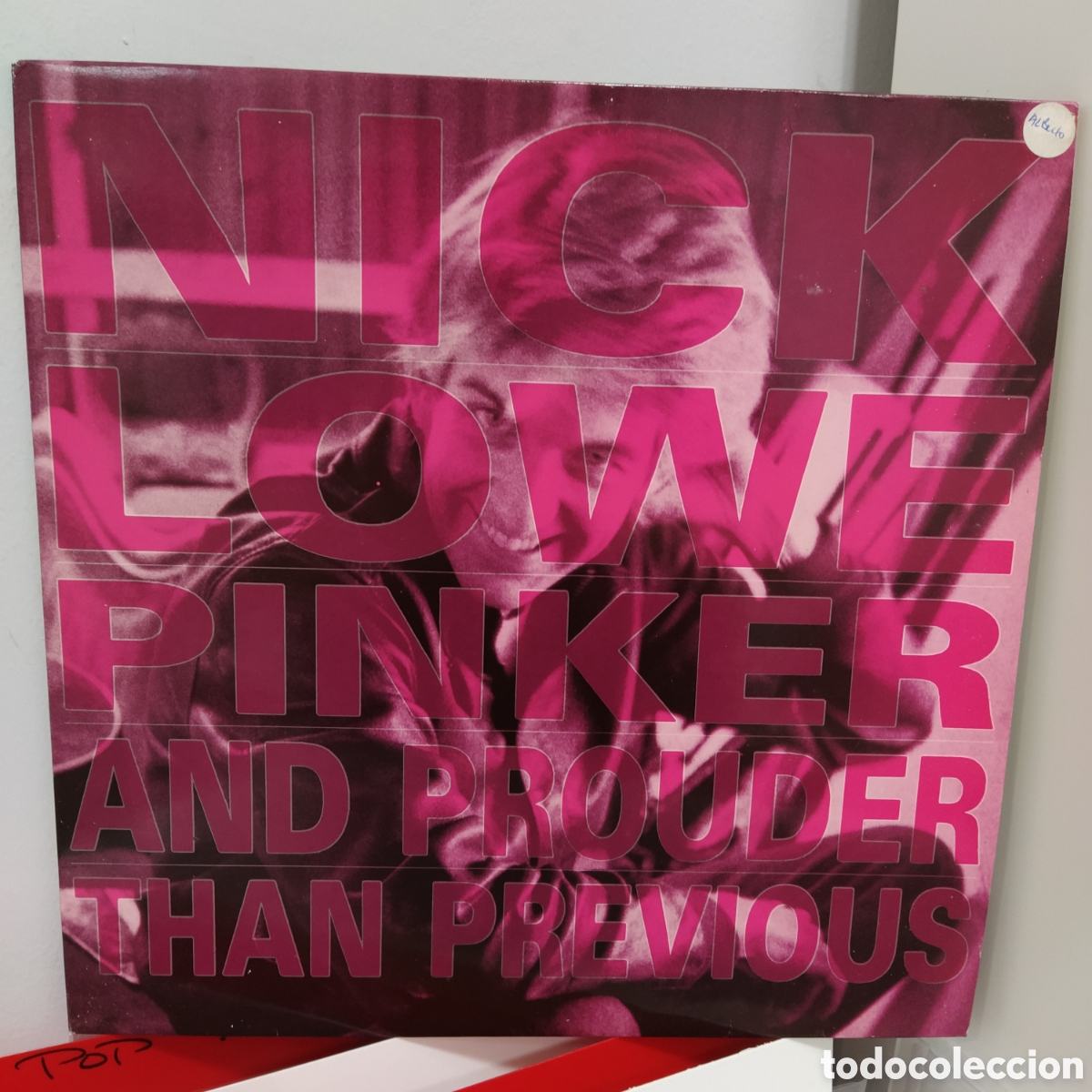 Discos de vinilo: Nick Lowe - Pinker And Prouder Than Previous (LP, Album) - Foto 1