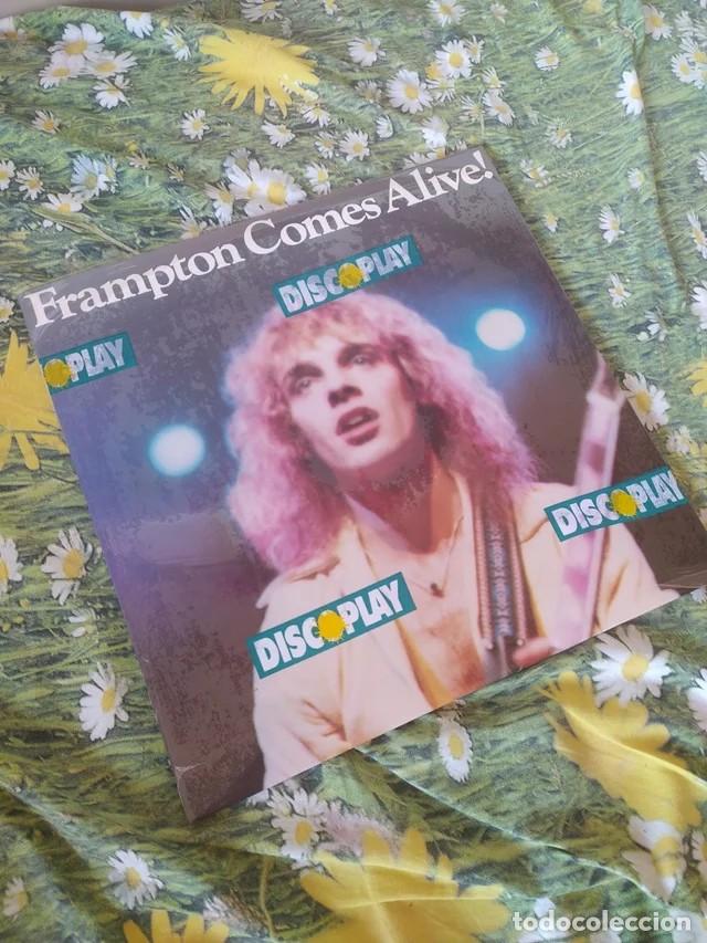 Discos de vinilo: Peter Frampton &lrm;Frampton Comes Alive 2LP Original Espa&ntilde;a 1986 - Foto 2