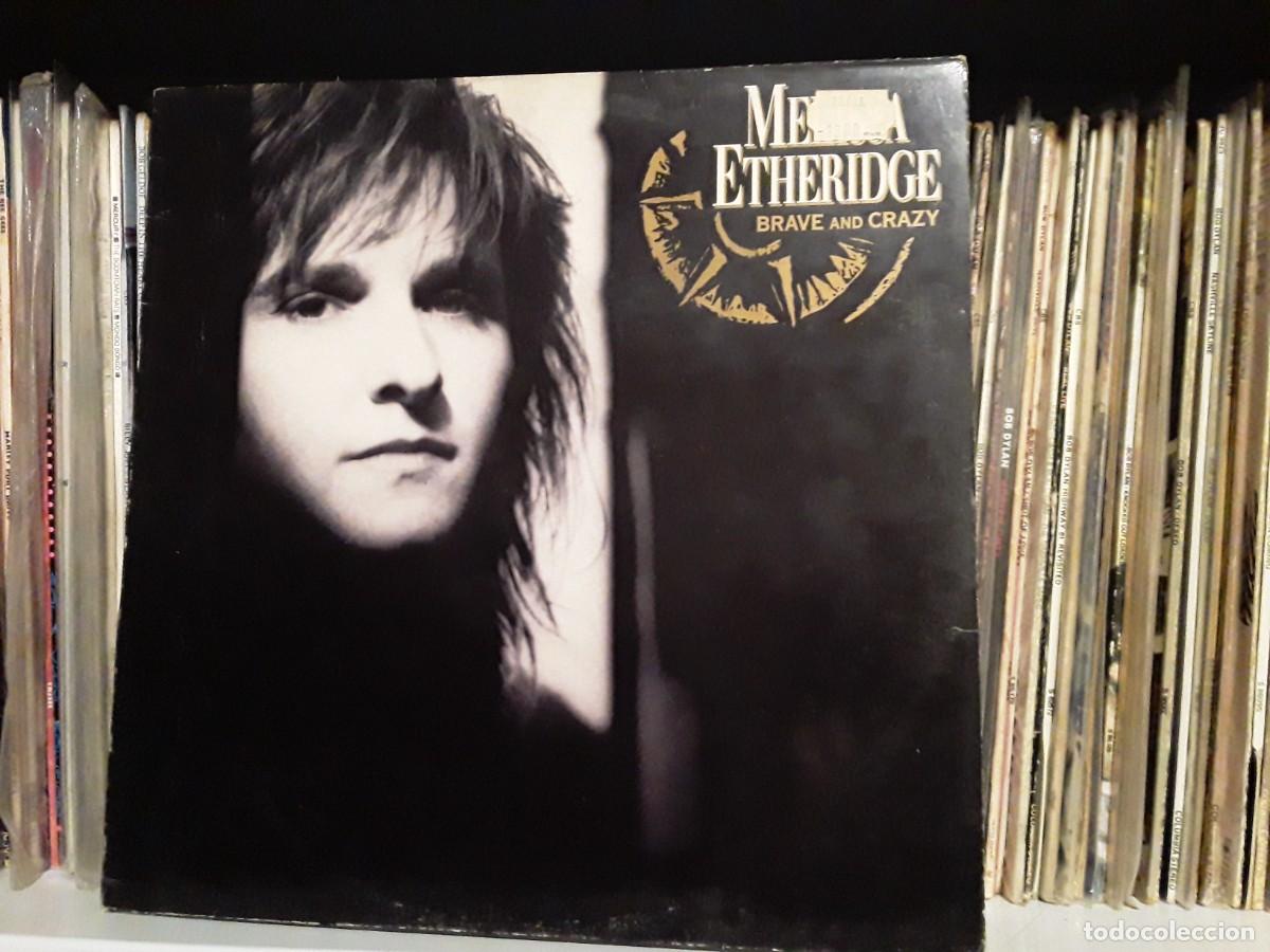 Discos de vinilo: Melissa Etheridge &lrm;&ndash; Brave And Crazy - lp edic. spain 1989 - Foto 1