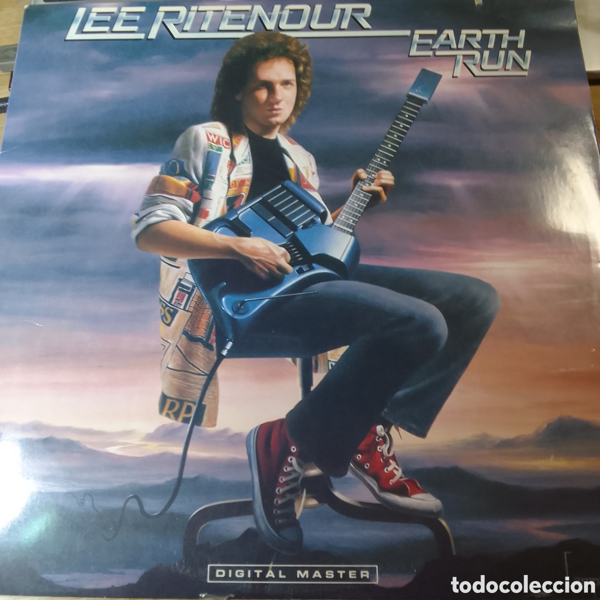 Discos de vinilo: LEE RITENOUR EARTH RUN - Foto 1