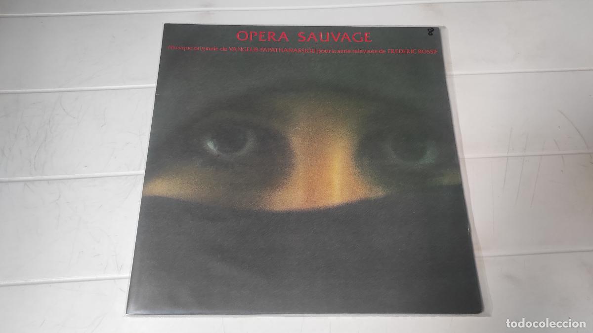 Discos de vinilo: LP VANGELIS - OPERA SAUVAGE - Foto 1