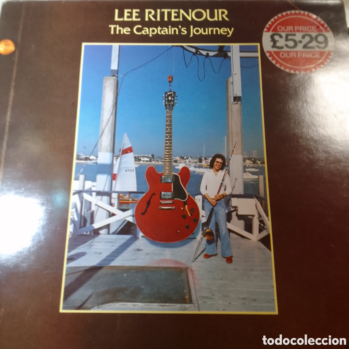 Discos de vinilo: LEE RITENOUR THA CAPTAIN S JOURNEY - Foto 1