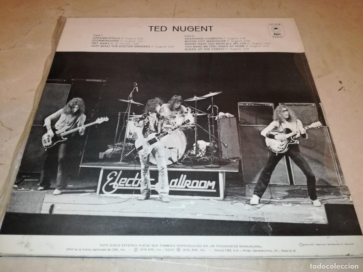 Discos de vinilo: TED NUGENT-ORIGINAL ESPA&Ntilde;OL 1976-EPIC - Foto 2