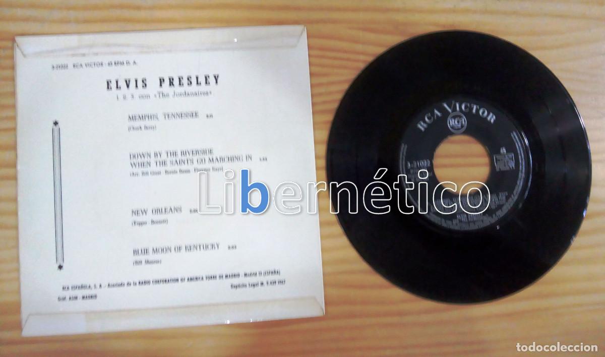 Discos de vinilo: Elvis Presley &ndash; Memphis Tennessee - Foto 2
