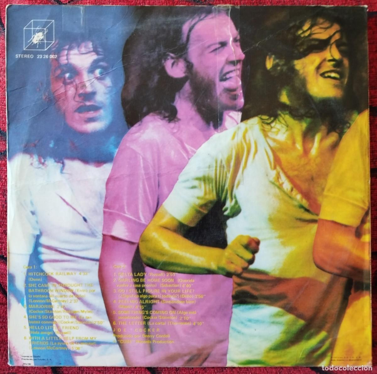 Discos de vinilo: JOE COCKER ** Happy ** VINILO LP ORIGINAL 1972 - Foto 2