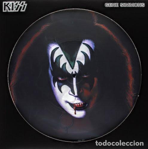 Discos de vinilo: Kiss, Gene Simmons – Gene Simmons,Picture Disc