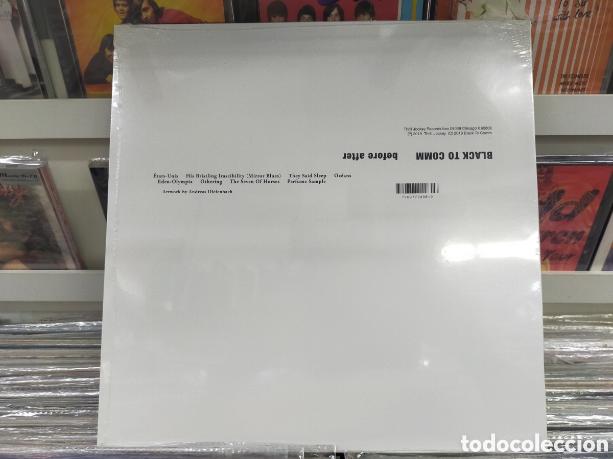 Discos de vinilo: Black to comm lp before after 2019 precintado /4 - Foto 2