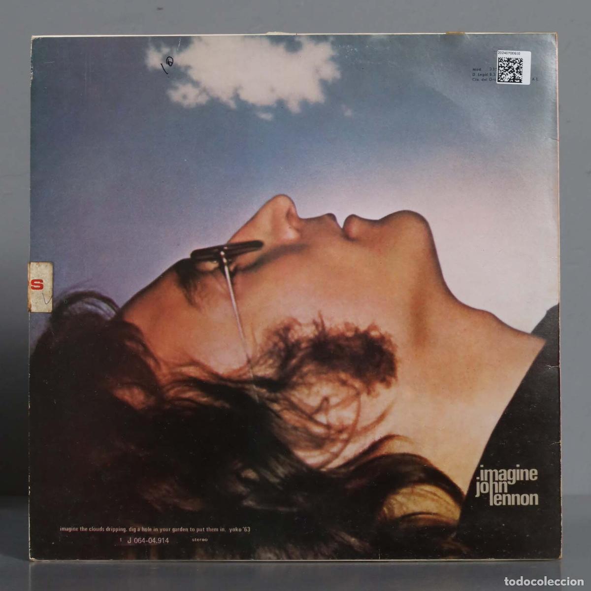 Discos de vinilo: LP. John Lennon &lrm;&ndash; Imagine - Foto 2