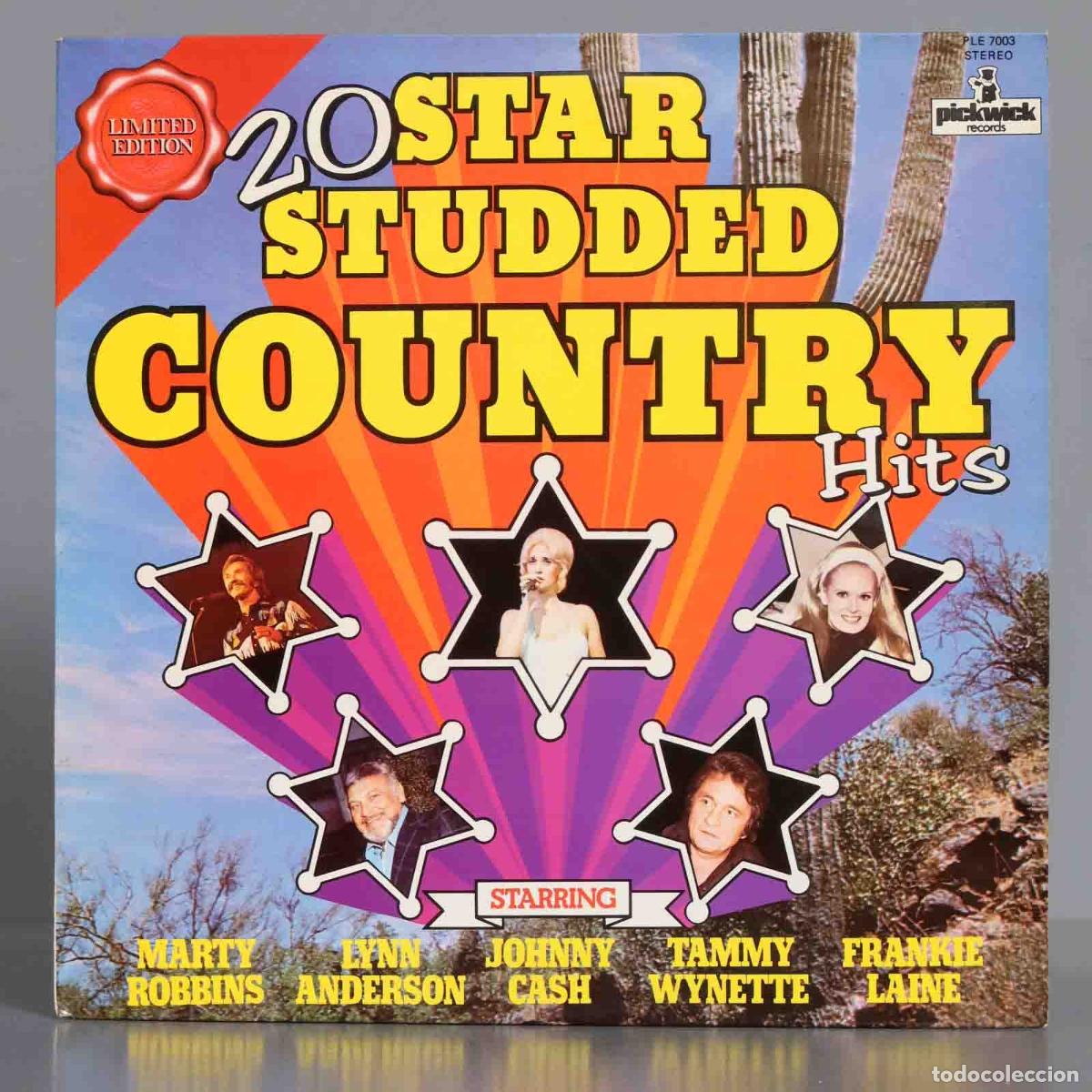 Discos de vinilo: LP. 20 Star Studded Country Hits - Foto 1
