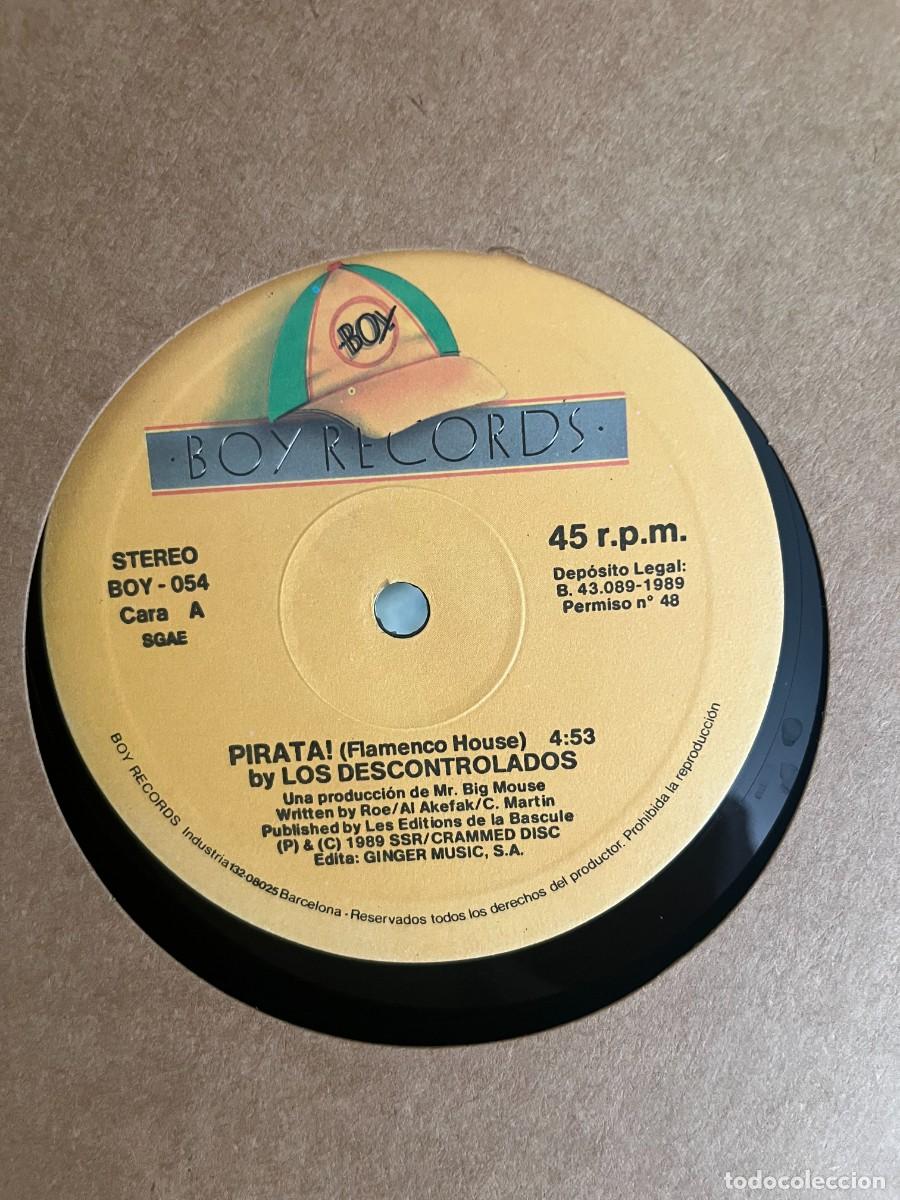 Discos de vinilo: Los Descontrolados &iexcl; Pirata ! - Foto 2