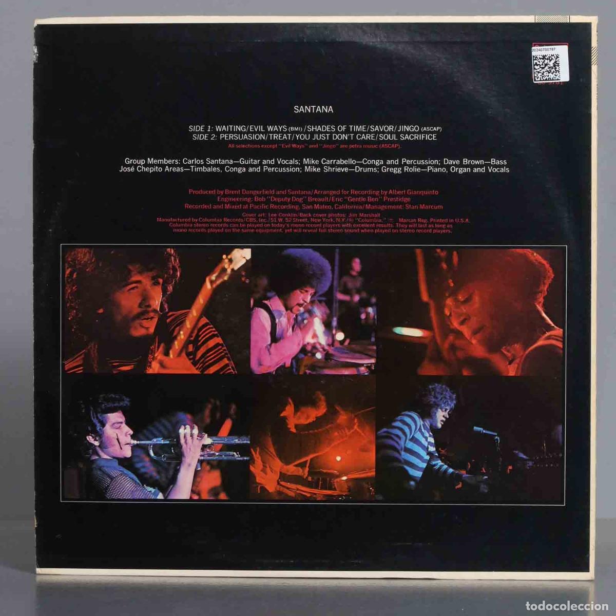 Discos de vinilo: LP. Santana &lrm;&ndash; Santana - Foto 2