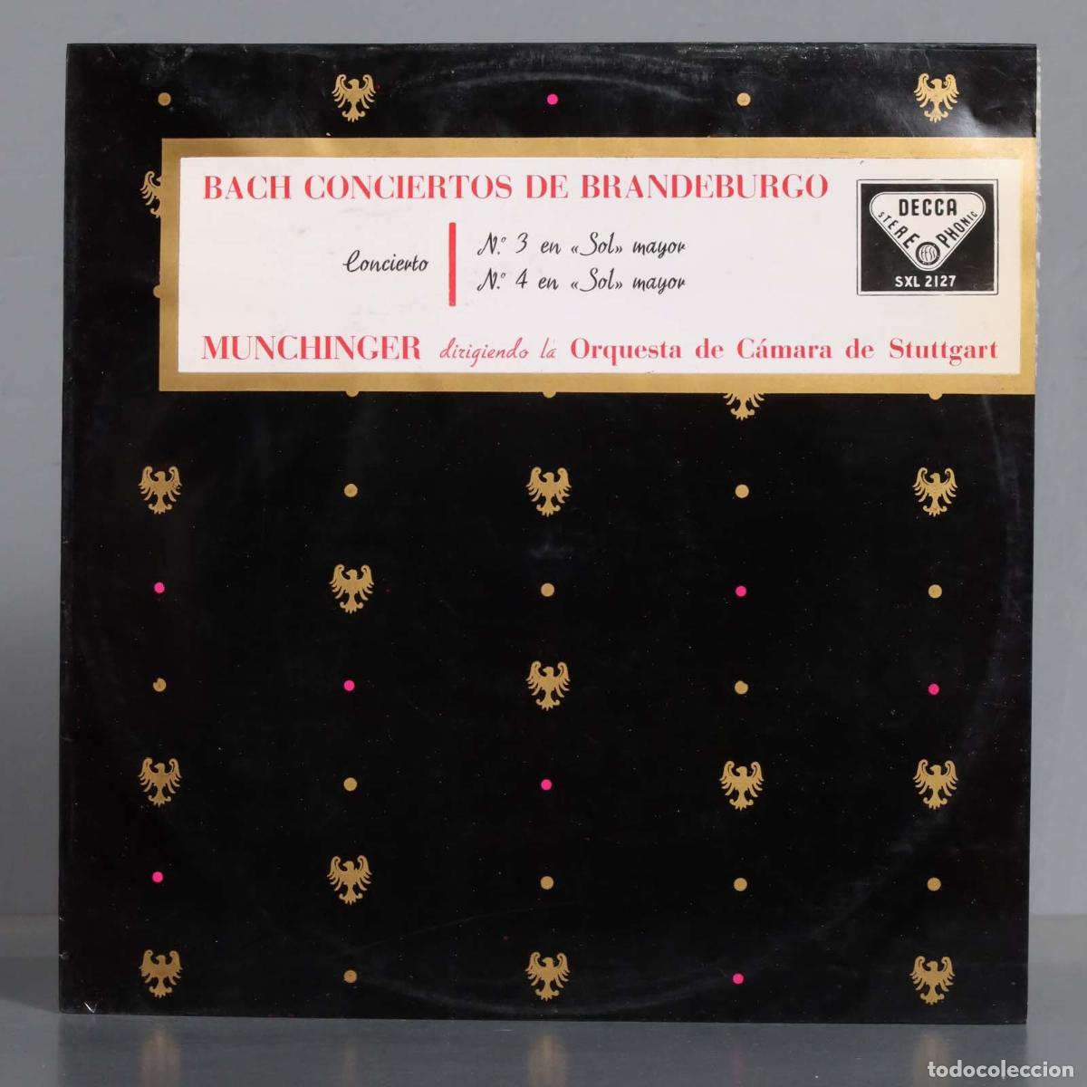 Vinyl-Schallplatten: LP. Bach, Munchinger Conciertos de Brandeburgo N.&deg;3 En Fa Major, N.&deg;4