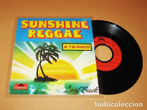 Discos de vinilo: LAID BACK - SUNSHINE REGGAE - SINGLE - 1983 - TEMAZO DISCOTECA