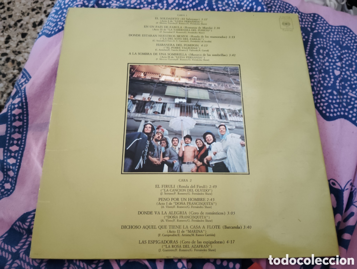 Discos de vinilo: LA COMPA&Ntilde;IA - REESTRENO ( 1971 ) - Foto 3