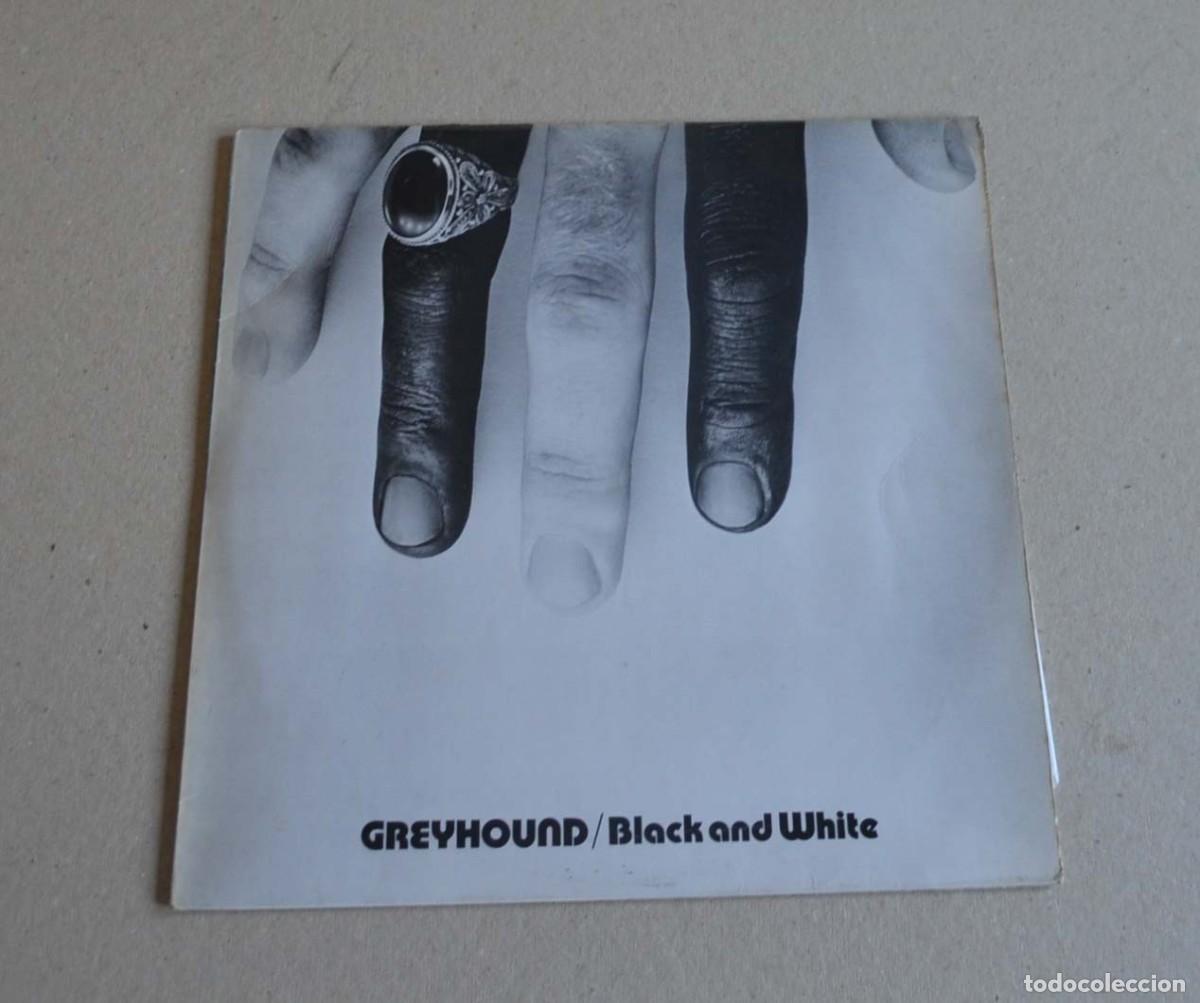 Discos de vinilo: GREYHOUND - BLACK AND WHITE (ed. UK 1971) - Foto 1