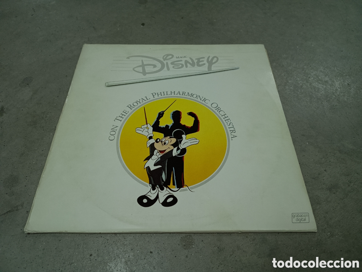 Discos de vinilo: MAGIC DISNEY CON THE ROYAL PHILHARMONIC ORCHESTRA - Foto 1