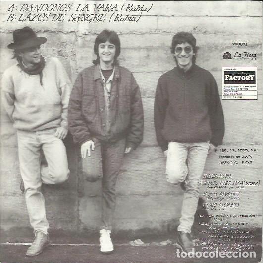 Discos de vinilo: Rabia &ndash; Dandonos La Vara - Foto 2