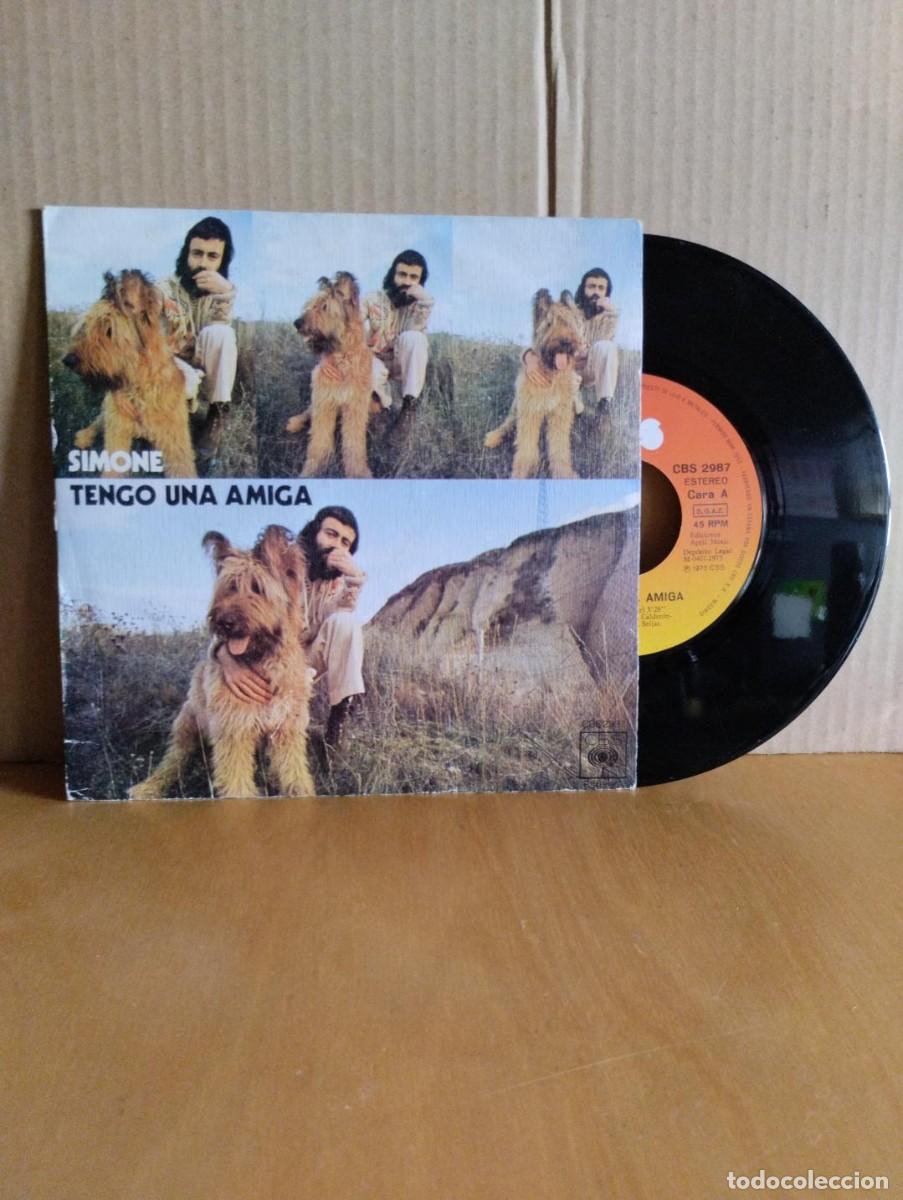 Discos de vinilo: SIMONE ----- TENGO UNA AMIGA - Foto 1