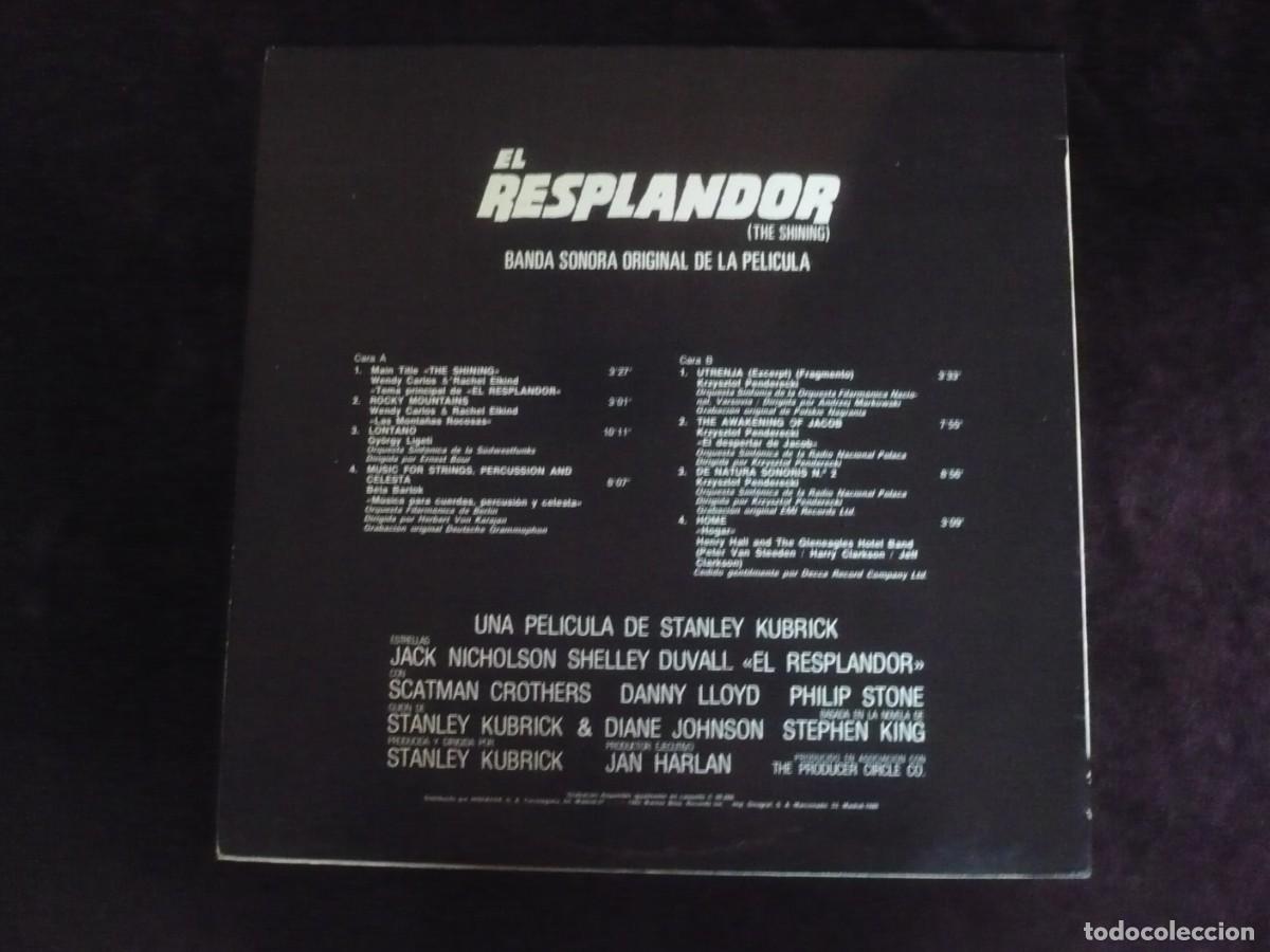 Discos de vinilo: el resplandor - the shining - lp como nuevo - Foto 2