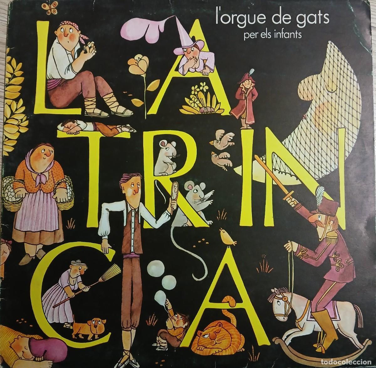 Discos de vinilo: Disco vinilo LP La Trinca (Lorgue de gats) - Foto 1