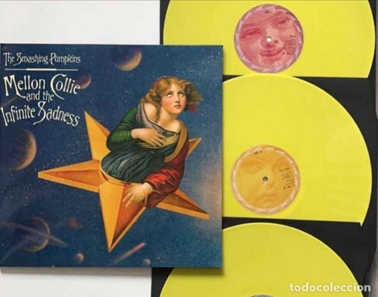 Disques de vinyle: Smashing Pumpkins - Mellon Collie and the infinite Sadness 3LPS Yellow Vinyls