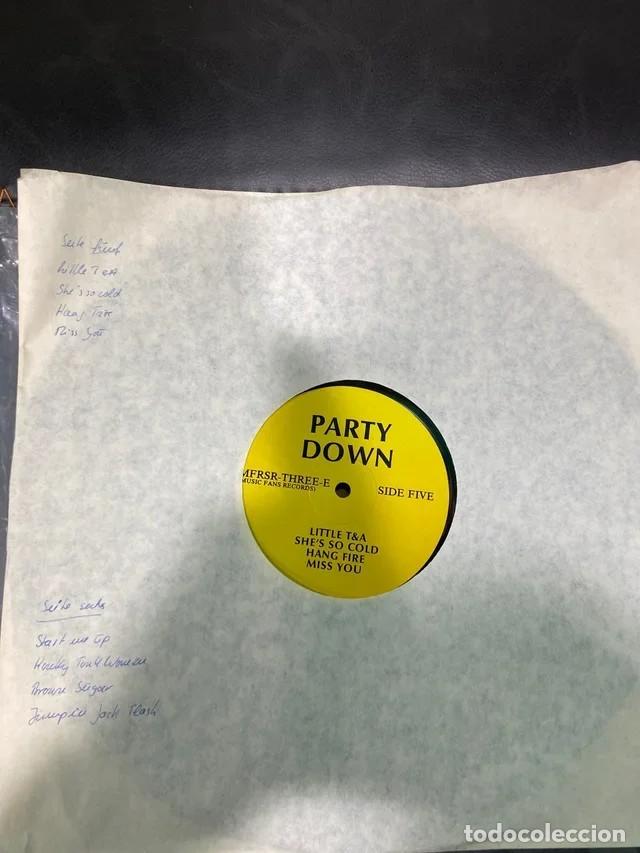 Discos de vinilo: Rolling Stones Party Down 3LP US Box 1982 - Foto 3