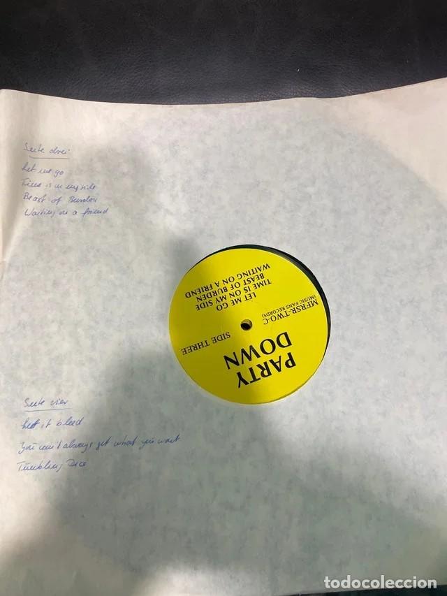Discos de vinilo: Rolling Stones Party Down 3LP US Box 1982 - Foto 8