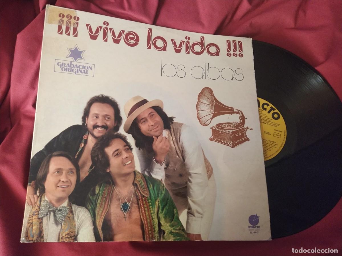 Discos de vinilo: Los Albas lp vive la vida impacto medley - Foto 1