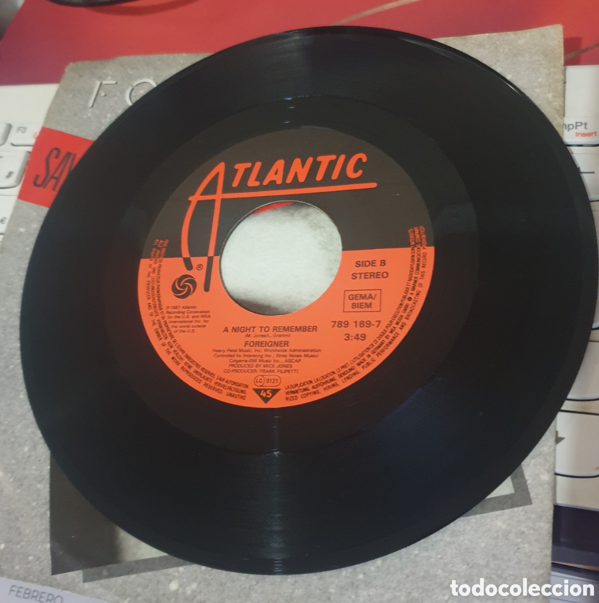Discos de vinilo: Foreigner &ndash; Say You Will. - Foto 2