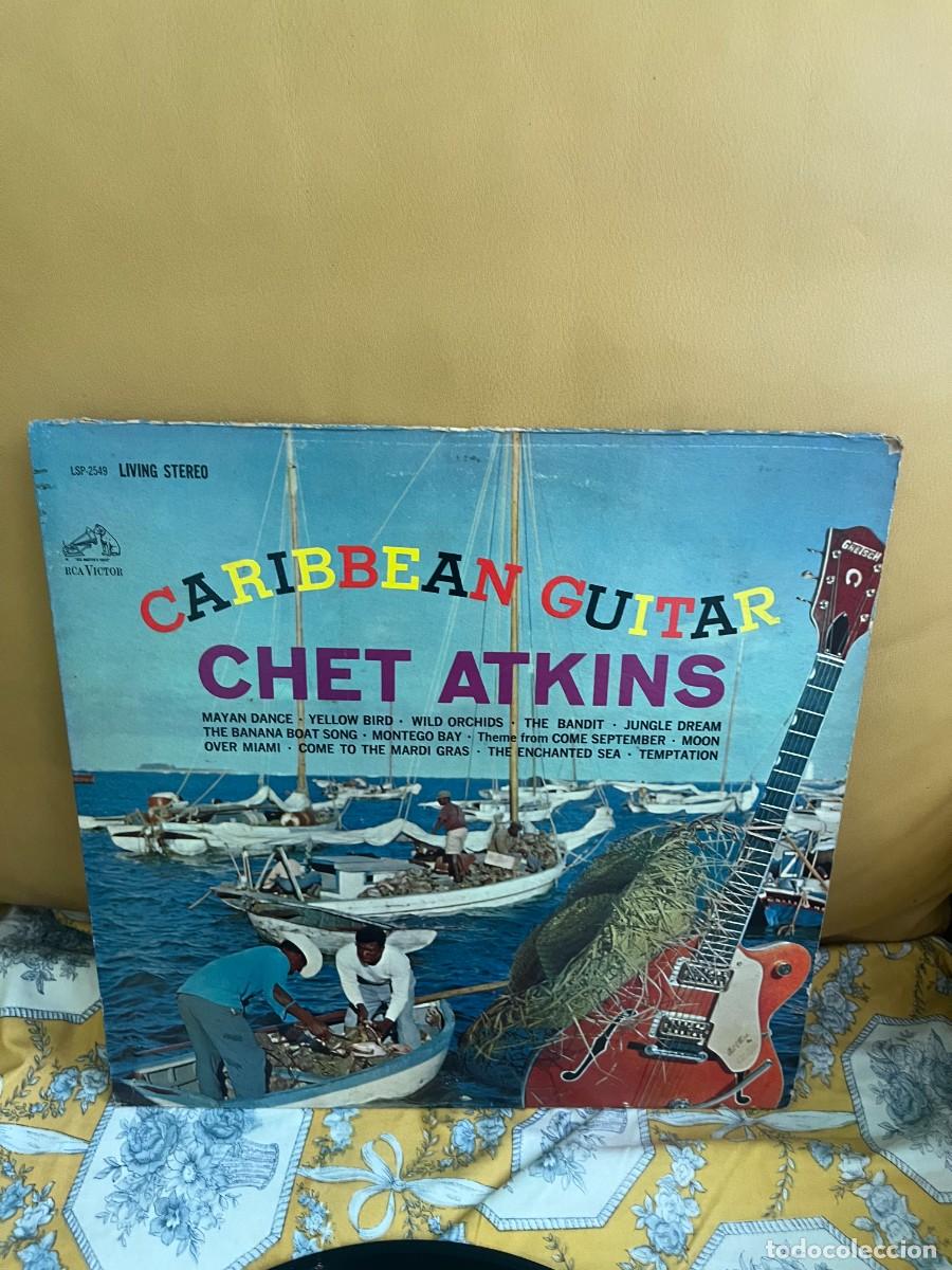 Discos de vinilo: Chet Atkins &lrm;&ndash; Caribbean Guitar - Foto 1