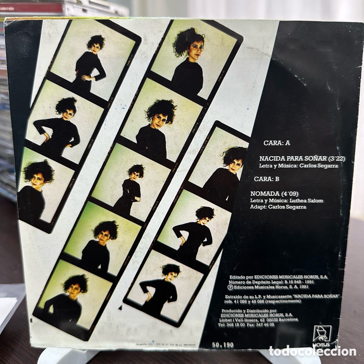 Discos de vinilo: Paz Mart&iacute;n - Nacida Para So&ntilde;ar (7&rdquo;, Single) - Foto 2
