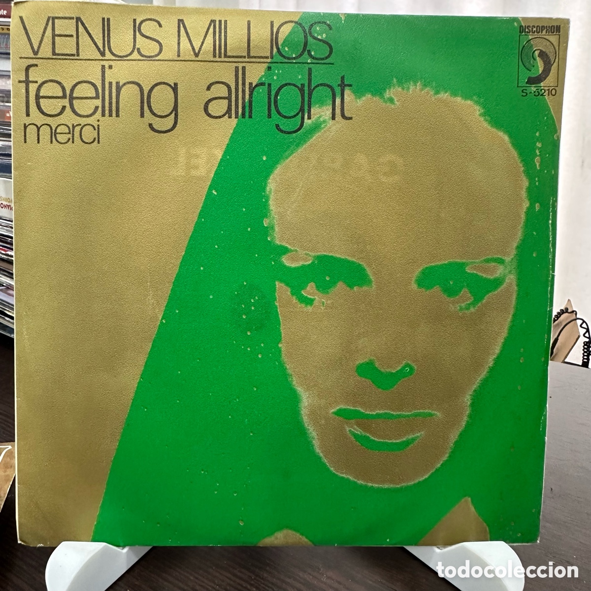 Discos de vinilo: Venus Millios - Feeling Allright (7&rdquo;, Single) - Foto 1