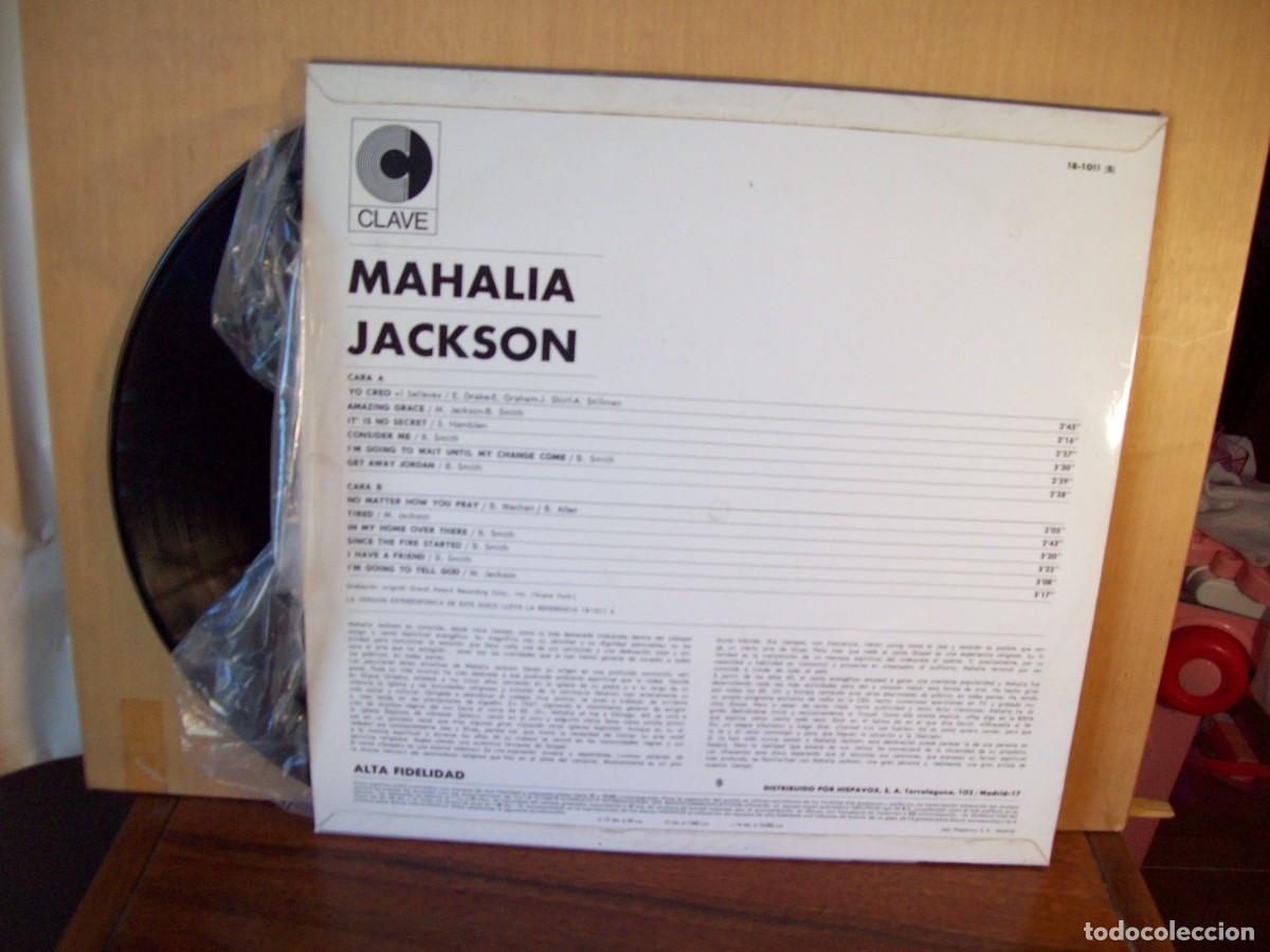 Discos de vinilo: MAHALIA JACKSON - YO CREO - LP - Foto 2