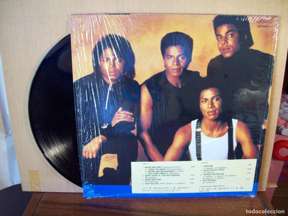 Discos de vinilo: THE JACKSONS - LP 1984 8 CANCIONES - Foto 2