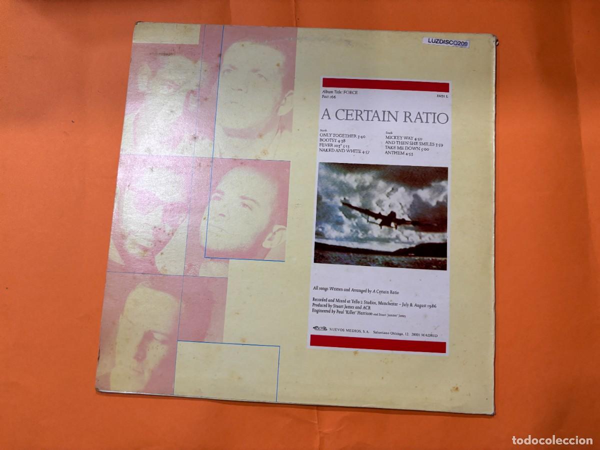 Discos de vinilo: LP - A CERTAIN RADIO - FORCE - NOTH - MADRID - 1987 - Foto 6