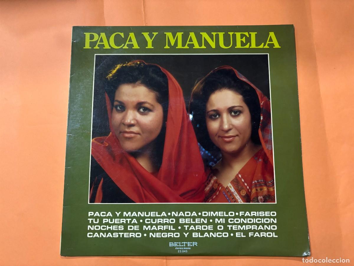Discos de vinilo: LP - PACA Y MANUELA - BELTER - BARCELONA 1975 - Foto 1
