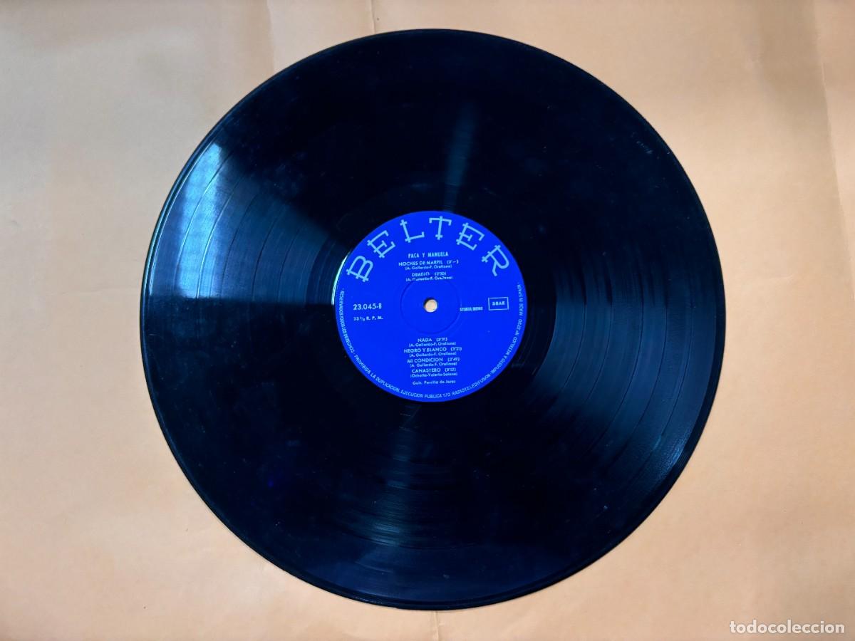Discos de vinilo: LP - PACA Y MANUELA - BELTER - BARCELONA 1975 - Foto 3