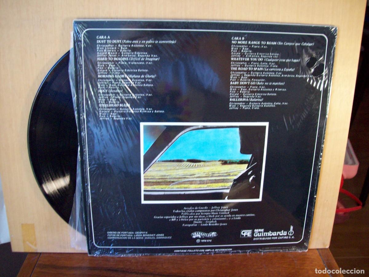 Discos de vinilo: CHRISTOPHER JONES - NO MORE RANGE TO ROAM - LP 1978 - Foto 2