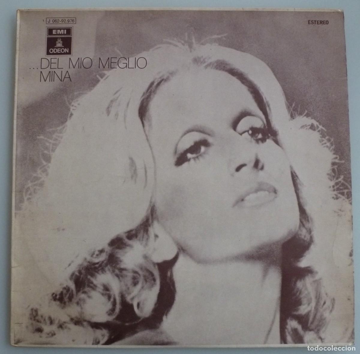 Discos de vinilo: MINA - &hellip;DEL MIO MEGLIO (LP EMI-ODEON 1971 ESPA&Ntilde;A) - Foto 1
