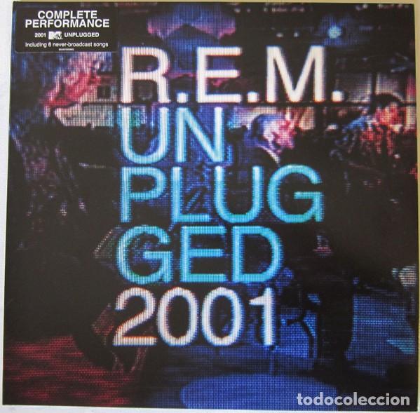 Discos de vinilo: R.E.M REM UNPLUGGED 2001 2LPs NUEVO PRECINTADO - Foto 1