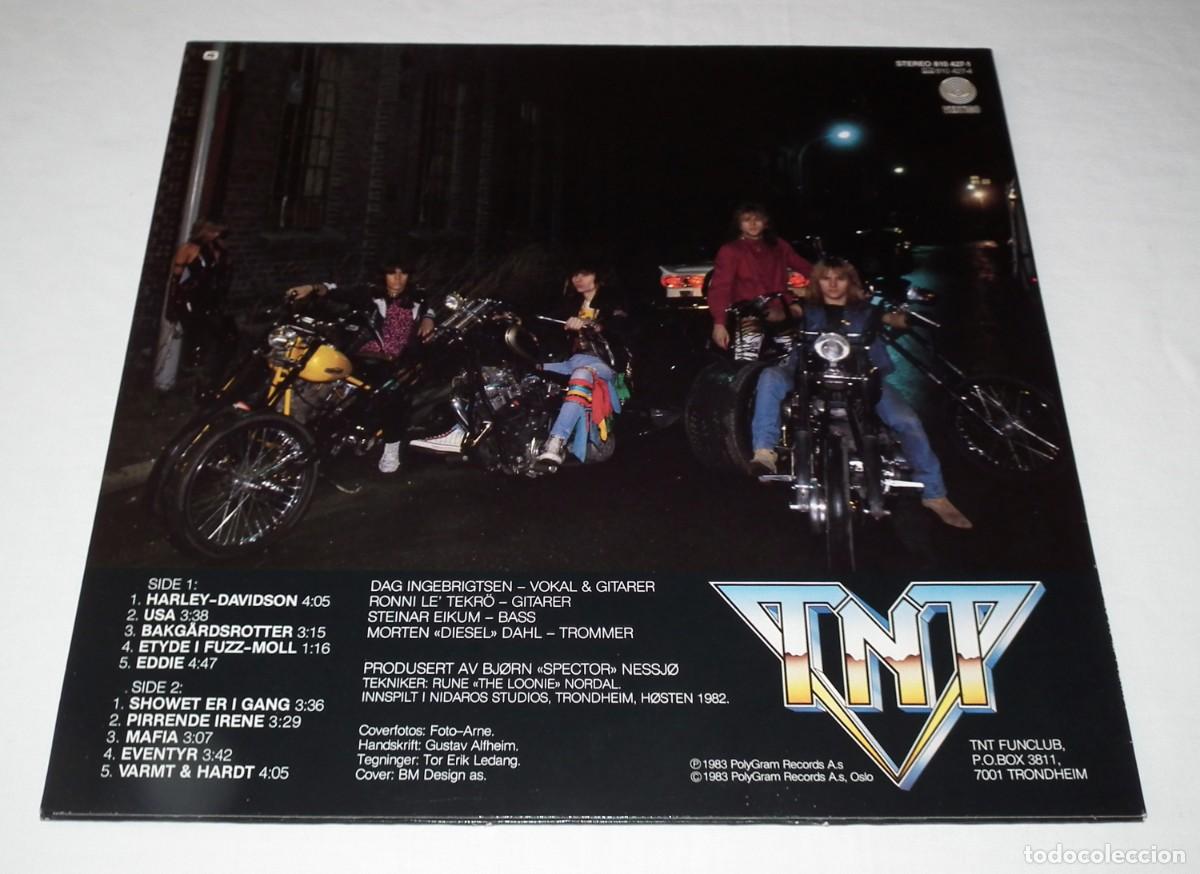 Discos de vinilo: LP TNT - TNT (Norway 1983) - Foto 2