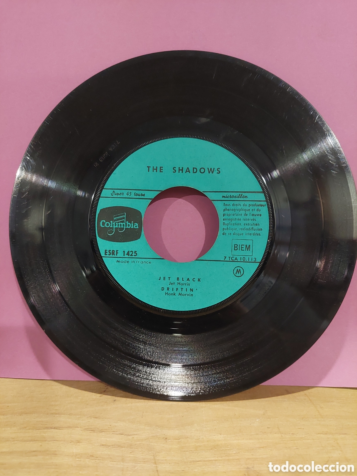 Discos de vinilo: SINGLE THE SHADOWS AOACHE,JET BLACK,QUARTERMASTER, - Foto 4