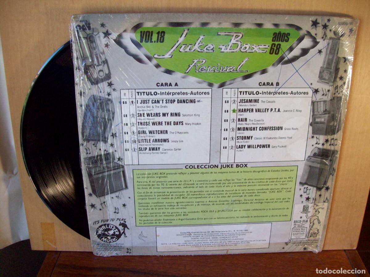 Discos de vinilo: JUKE BOX - REVIVAL - LP 1968 VOLUMEN 18 - Foto 2