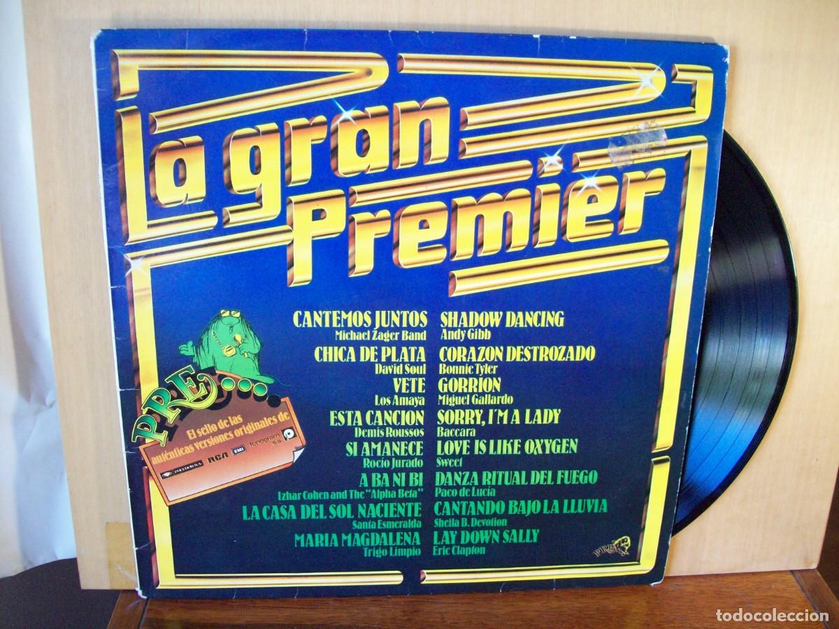 Disques de vinyle: LA GRAN PREMIER - 16 CANCIONES DE ARTISTAS NACIONALES E INTERNACIONALES - LP