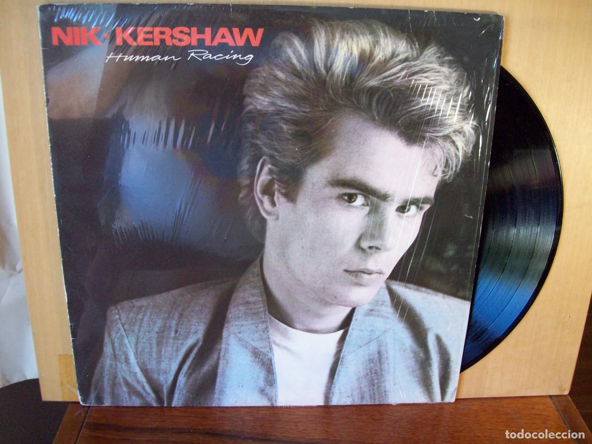 Discos de vinilo: NIK KERSHAW - HUMAN RACING - LP 1984 - Foto 1