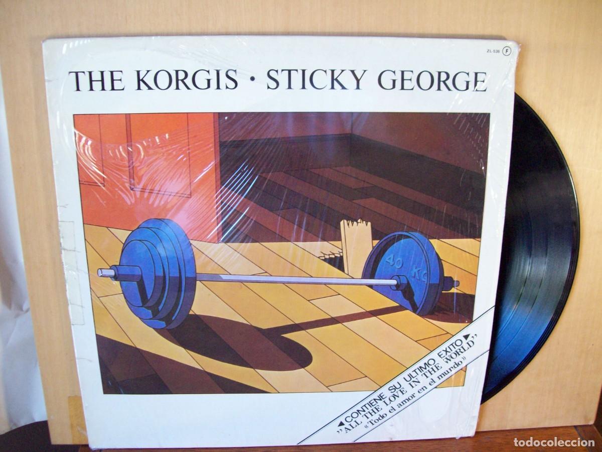 Discos de vinilo: THE KORGIS - STICKY GEORGE - LP - Foto 1